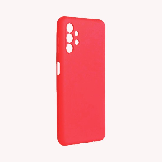 Silicone Case with Camera Shield for Samsung Galaxy A32 5g Red